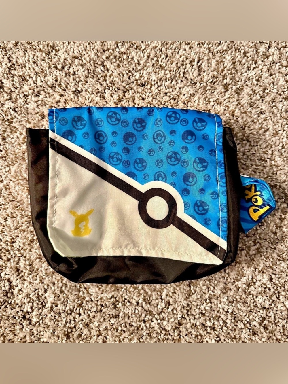 Pokemon Clip ‘N’ Go Poke Ball Belt & Carrying Bag Blue Fanny Pack Card Holder